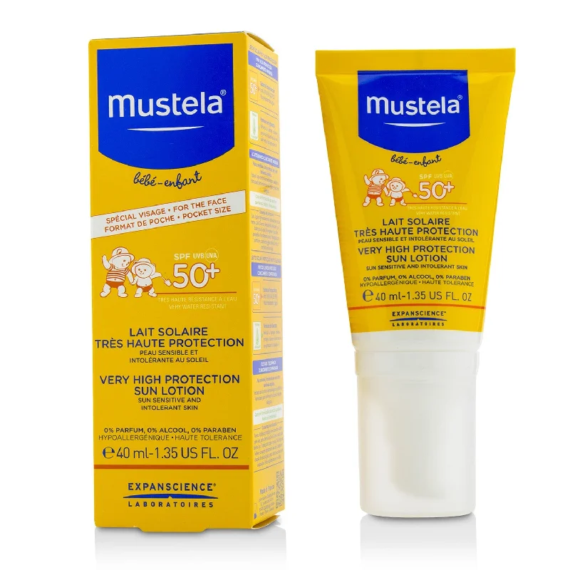 Mustela Very High Protection Sun Lotion SPF50+ - Sun Sensitive & Intolerant Skin  40ml/1.35oz