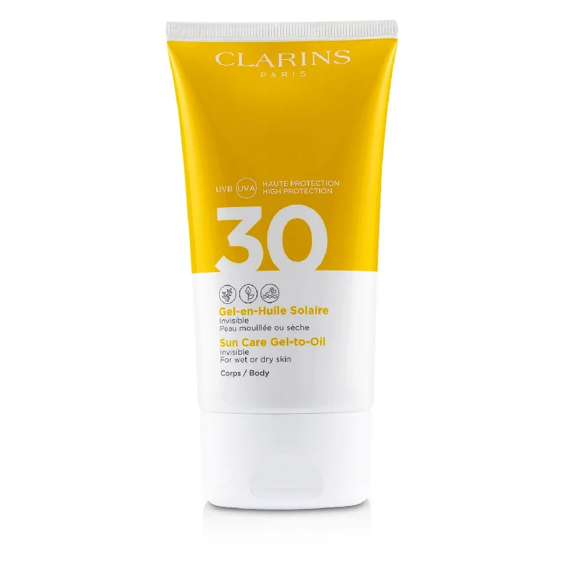 Clarins Sun Care Body Gel-to-Oil SPF 30 - For Wet or Dry Skin  150ml/5.2oz