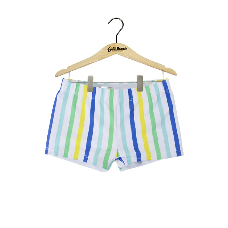 Kids Boy Striped Swim Short,Multi