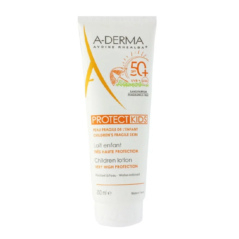 A-Derma Protect Kids Sun lotion Spf50+ Kids 250ml (8,45fl oz)