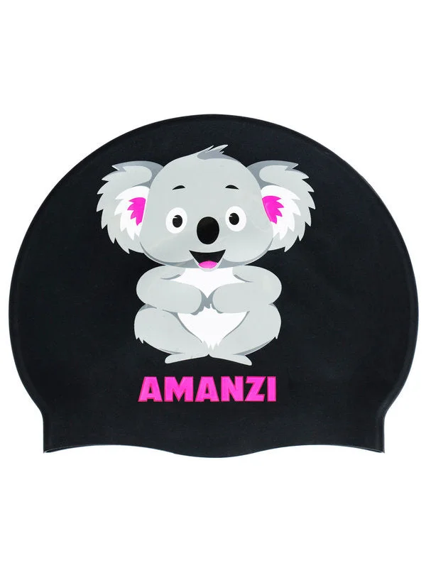 AMANZI Down Under Silicone Swim Cap