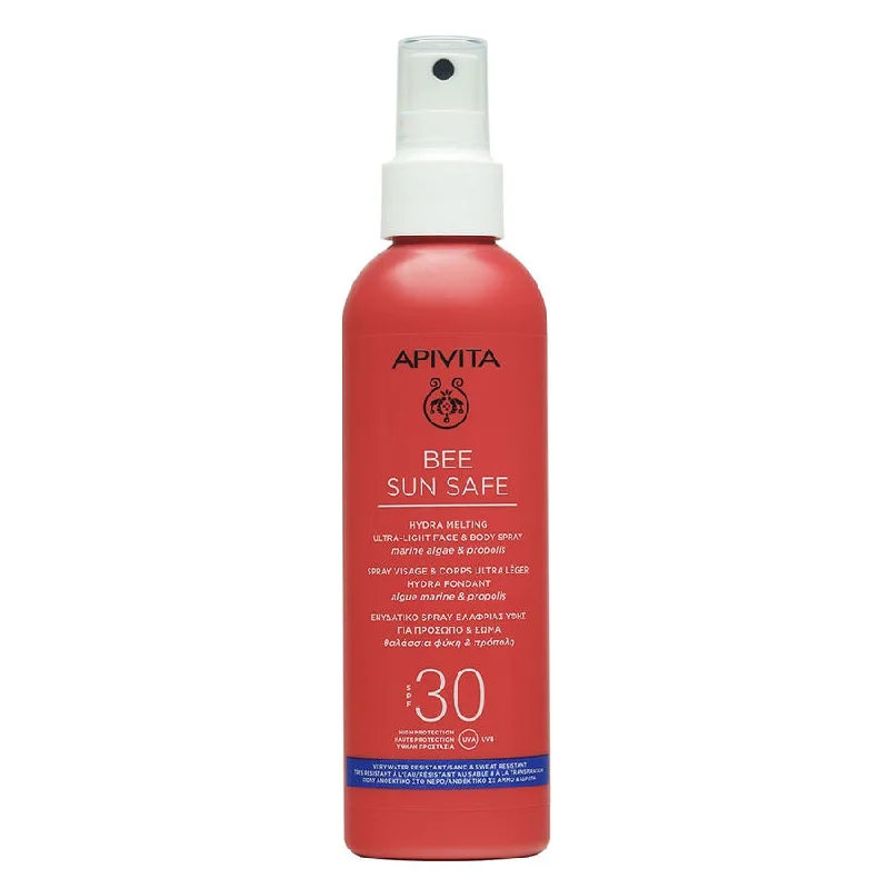 Apivita Bee Sun Safe SPF30 Ultra-Light Face & Body Spray 200ml (6,76fl oz)