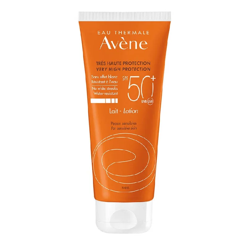 Avène Solar Lait Spf50+ Solaire Peaux Sensibles Avene 100ml (3,38fl oz)