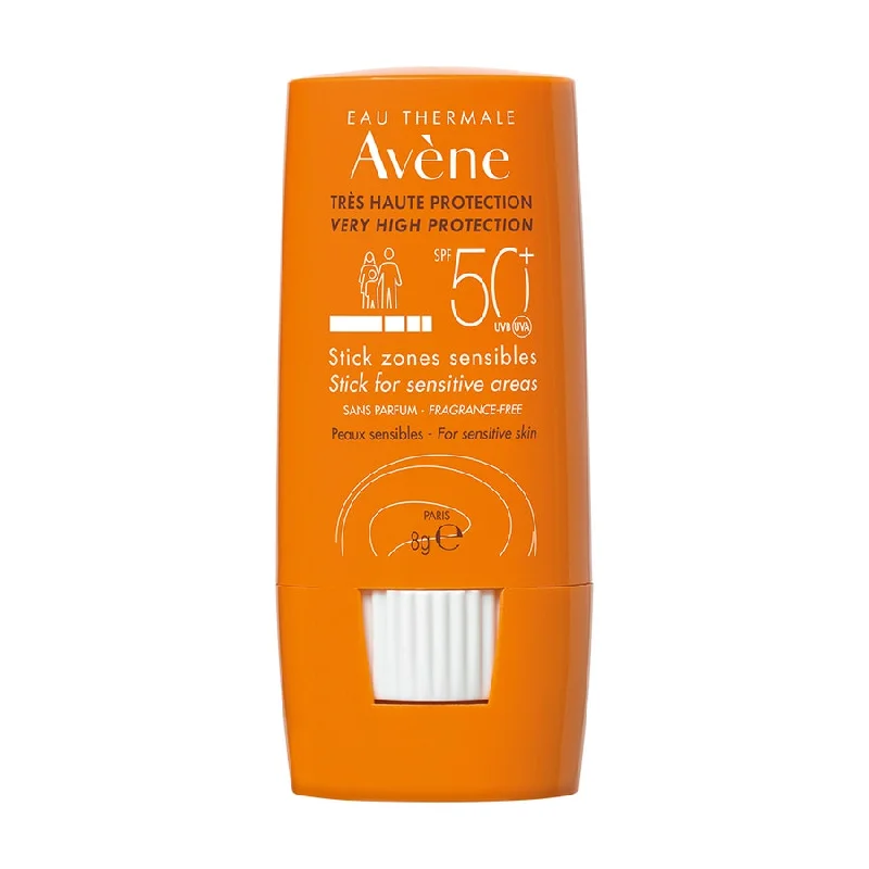 Avène Solar Sun Stick Spf50+ Sensitive Skin 8g (0,28oz)