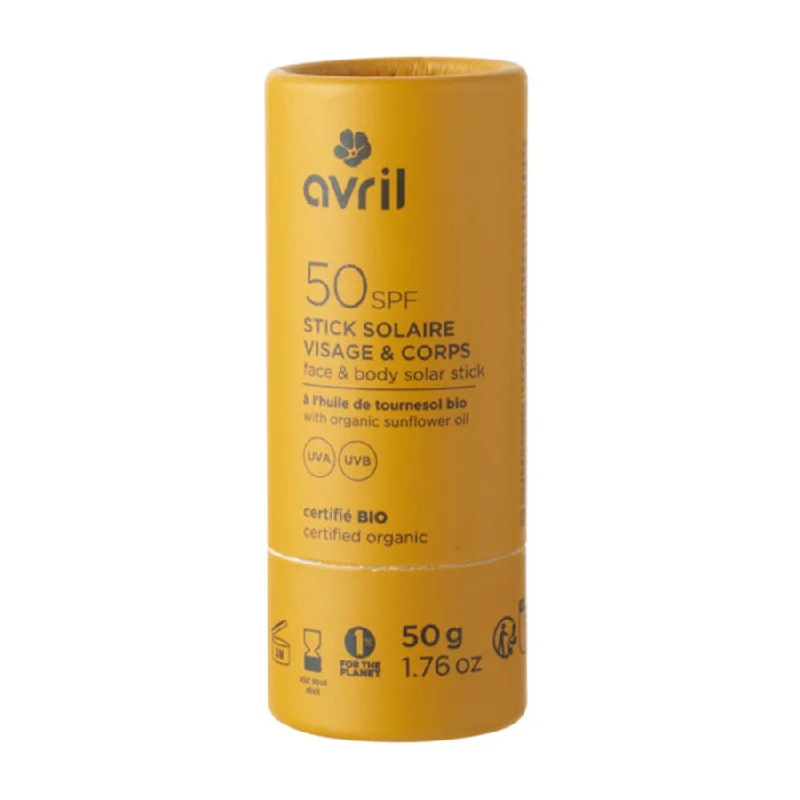 Avril Sun Stick Face & Body Spf50 50g (1,76oz)