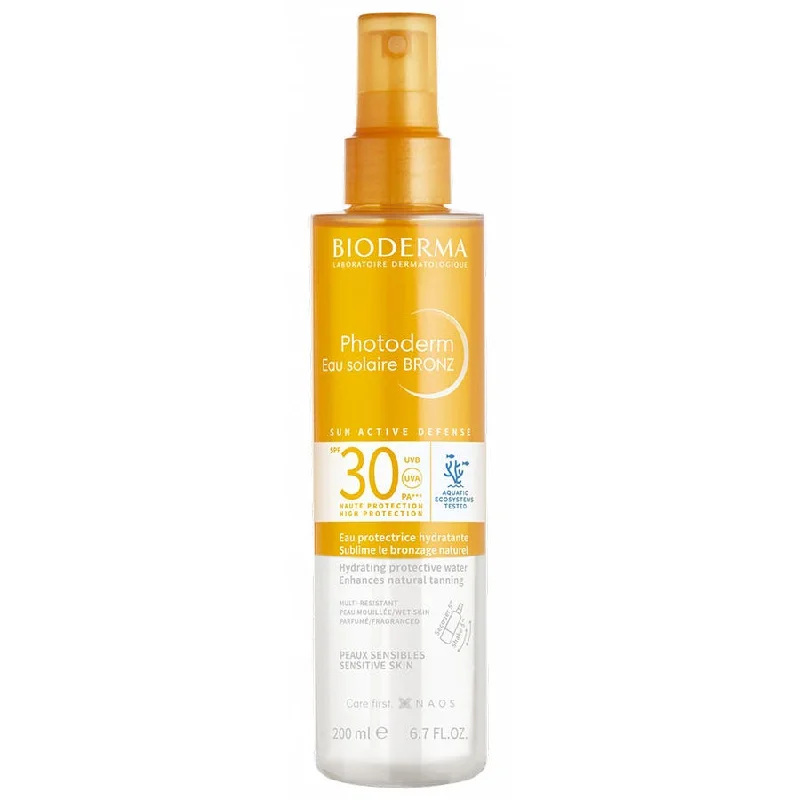 Bioderma Photoderm Sun Water Bronz SPF30 Sensitive skin 200ml (6,76fl oz)