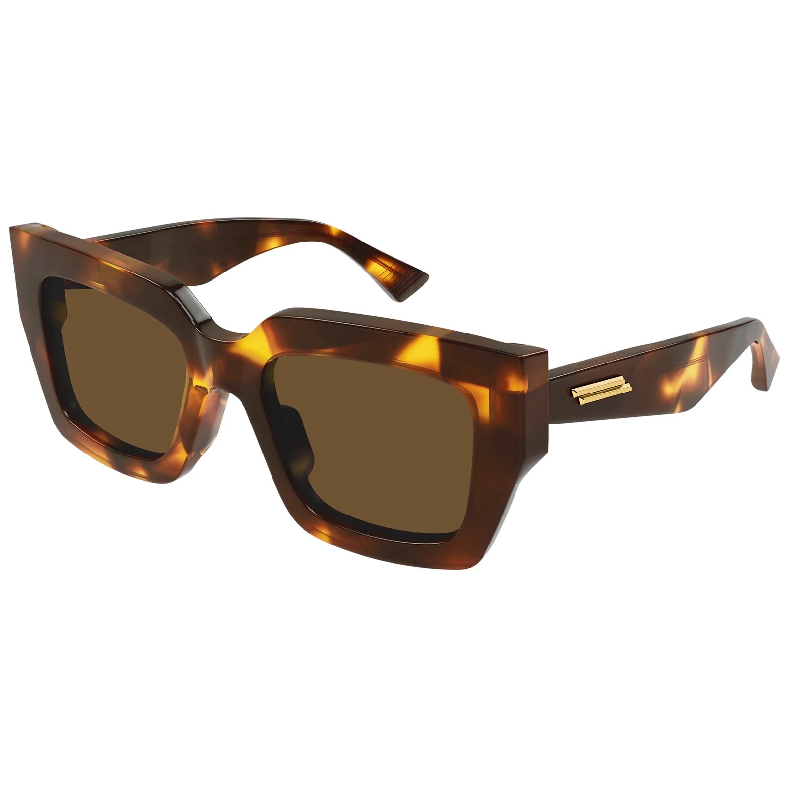 Vintage wraparound sunglasses-Bottega Veneta BV 1212 005 Havana