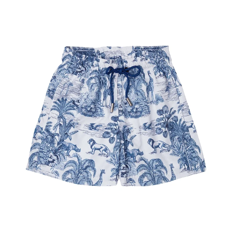 BOY'S SWIM SHORTS JUNGLE