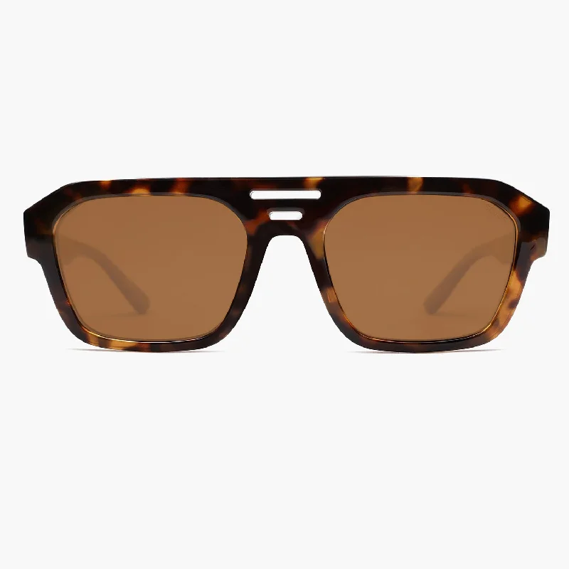 Tortoise Frame Brown Lens