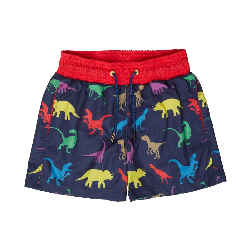 BOY'S SWIM SHORTS DINOSAUR