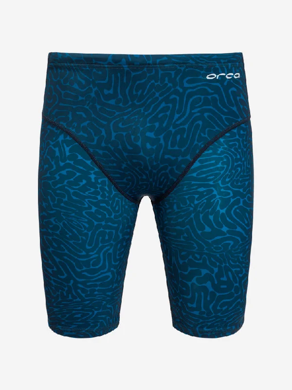 Orca Men's Jammer Swimsuit - Blue Diploria Print