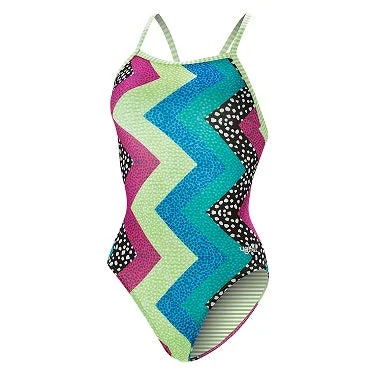 DOLFIN Uglies Women's Cape Town V-2 Back One Piece Swimsuit