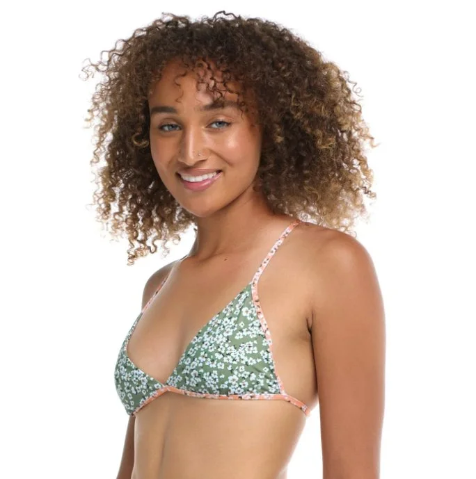 Sporty bandeau bikini top-EIDON TINY BLOOMS MILA BIKINI TOP