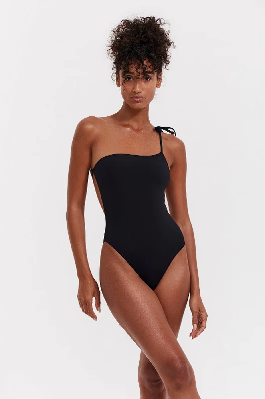 FLIRTT ONE SHOULDER ONE PIECE