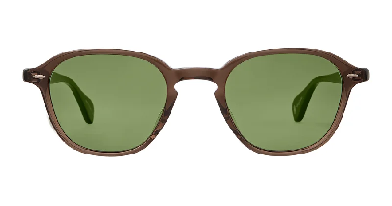 Gradient retro sunglasses-Garrett Leight Gilbert 2121 ESP PGN Espresso Green