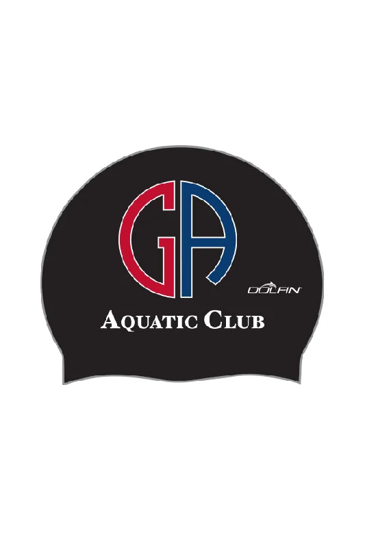 Germantown Academy Aquatic Club_DOLFIN Personalized SIICONE TEAM CAP