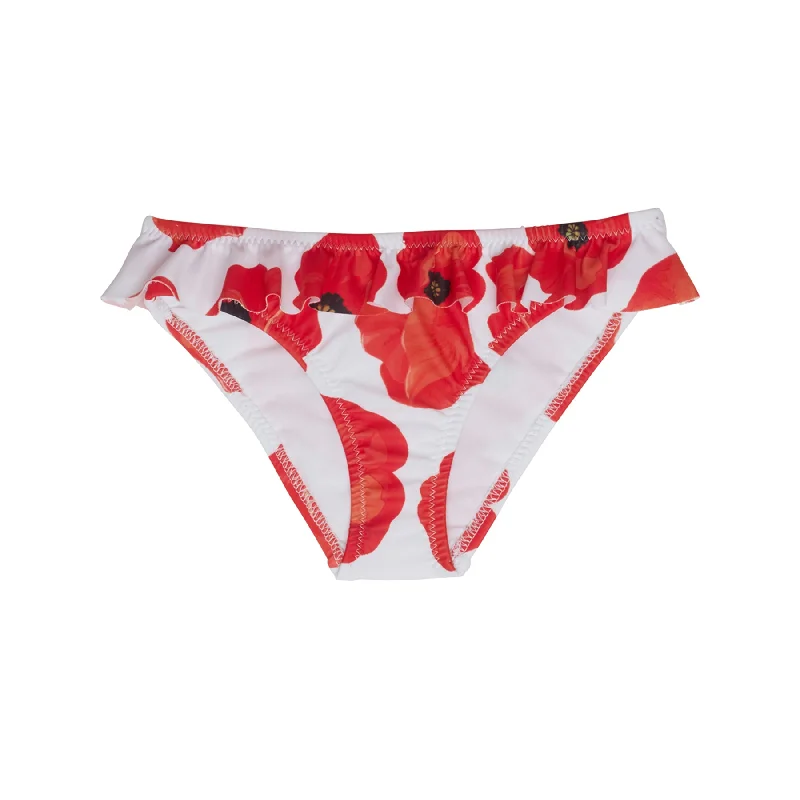 GIRL'S SWIM BOTTOM  POPPY