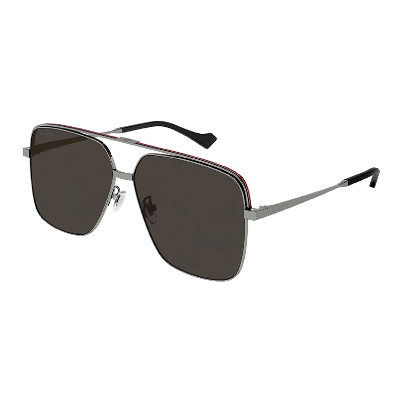 Gradient lens aviator sunglasses-Gucci GG 1099A 001 Gunmetal Grey