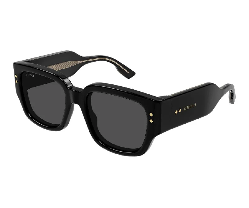 Lightweight black sunglasses-1261S 001 54