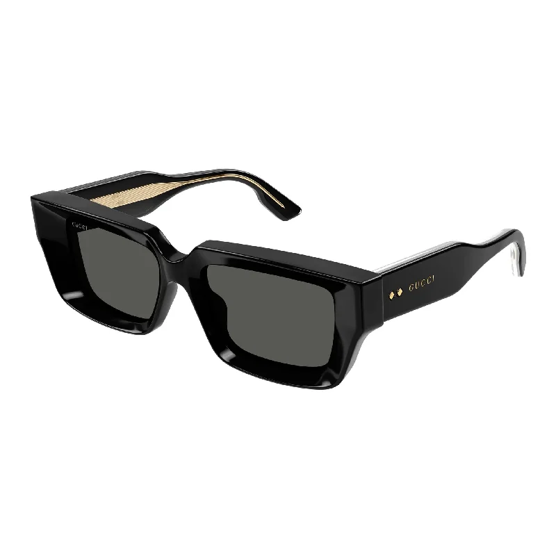 Retro tortoiseshell aviators-Gucci GG 1529 001 Black