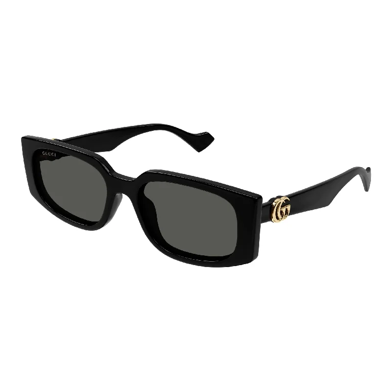 Mirrored sport sunglasses-Gucci GG 1534 001 Black