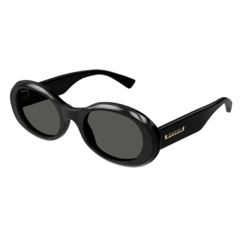 Retro mirrored sunglasses-Gucci GG 1587 001 Black