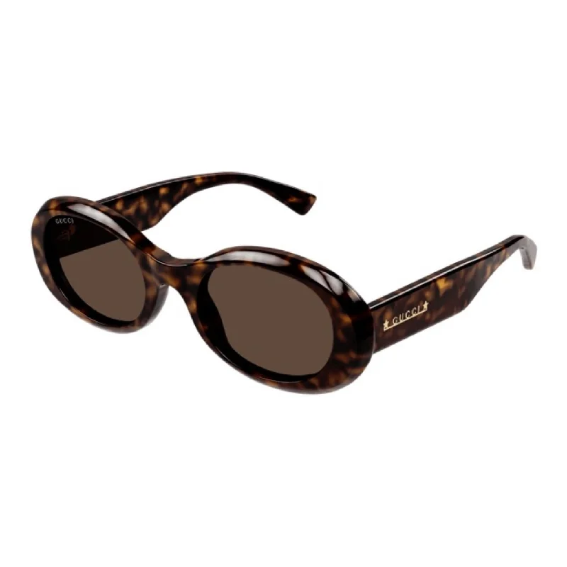 Vintage aviator sunglasses-Gucci GG 1587 002 Havana