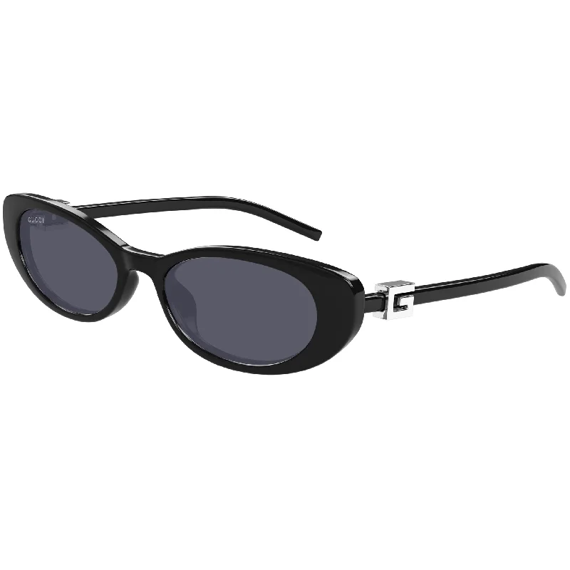 Tortoise frame wayfarers-Gucci GG 1680 001 Black