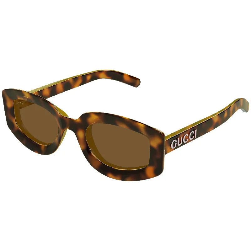 Polarized aviator sunglasses-Gucci GG 1719 002 Havana Tort