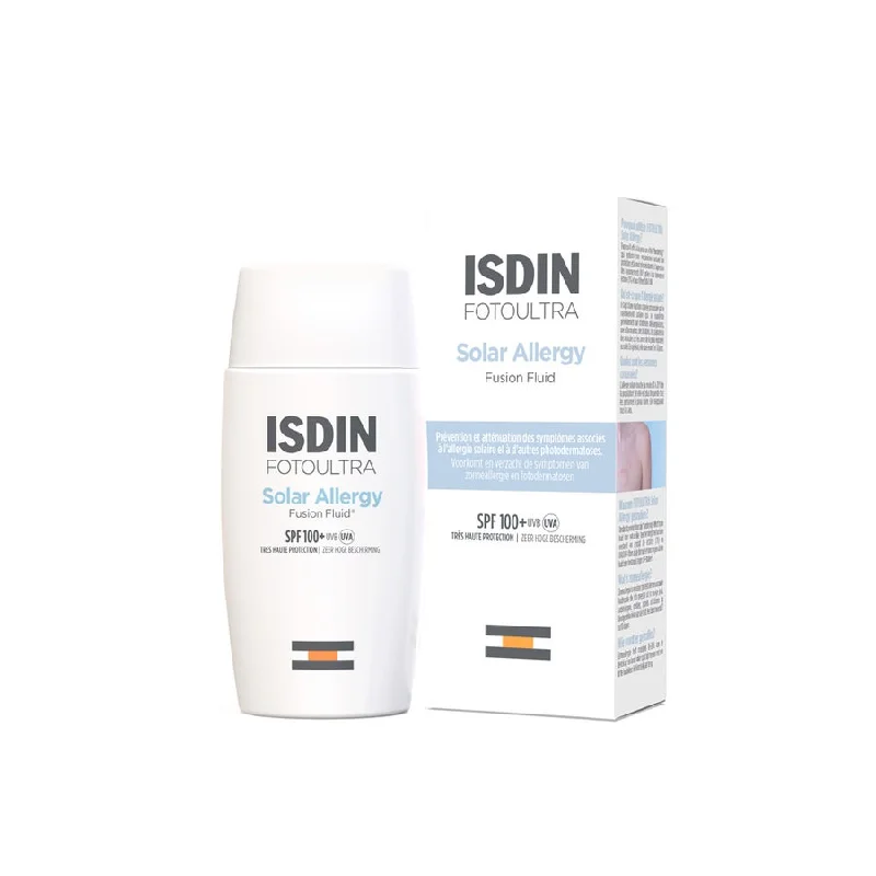 Isdin Fotoultra Solar Allergy Fusion Fluid Spf100+ 50ml (1,69fl oz)