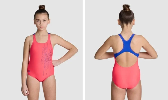 Kids Girl's Arenafriends Swimsuit Swim Pro Back Us