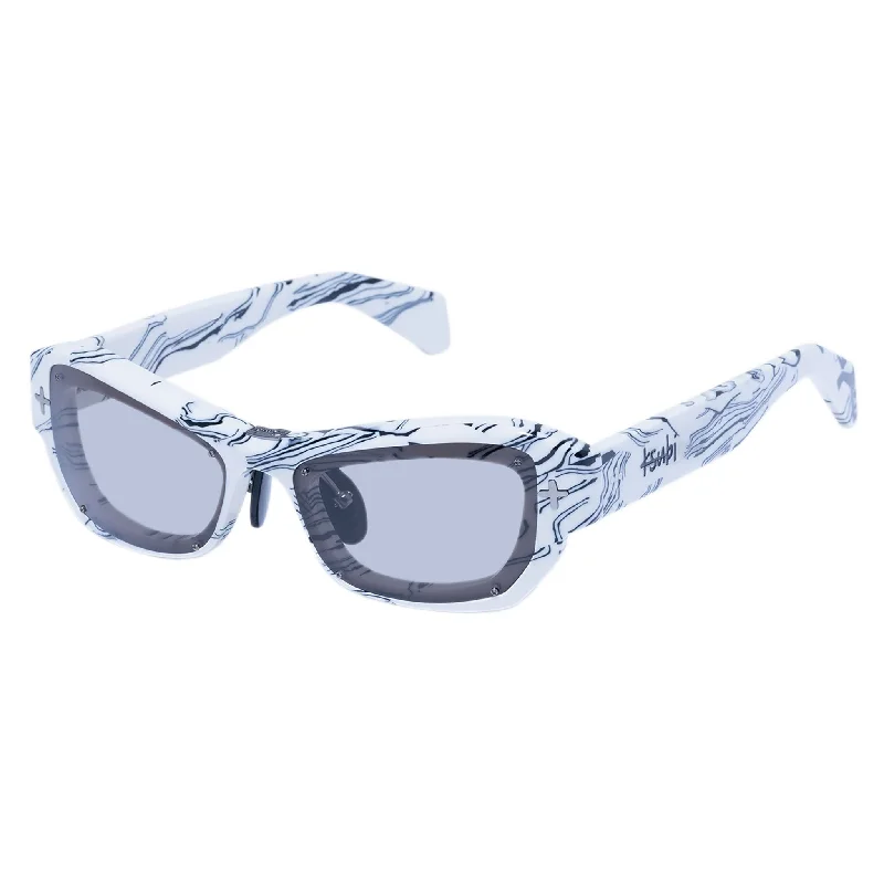 Mirrored sport sunglasses-Ksubi Cypher Skribble Grey