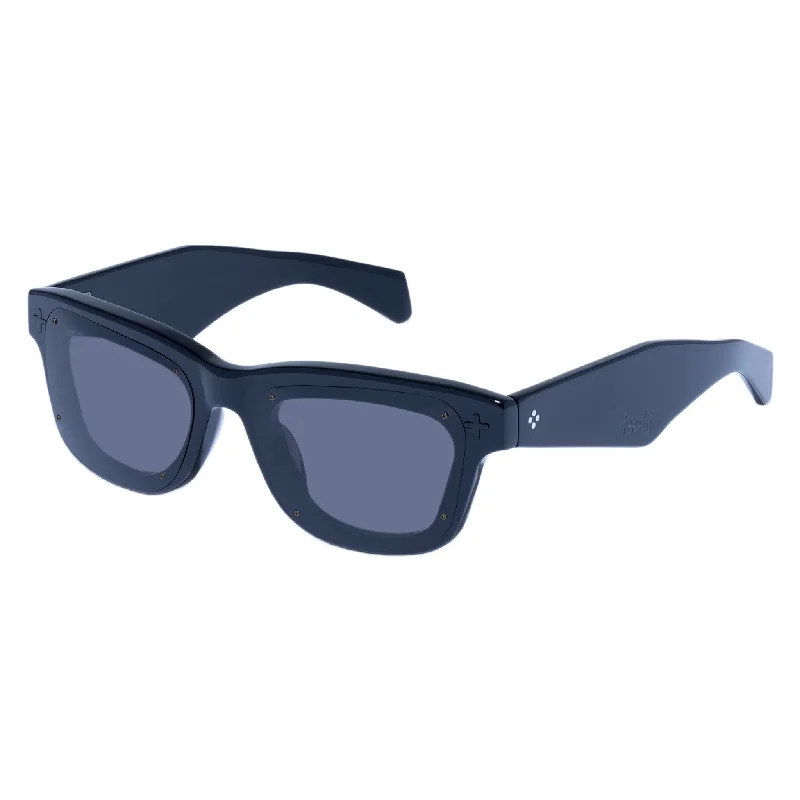 Matte black wayfarer sunglasses-Ksubi Good$en Black