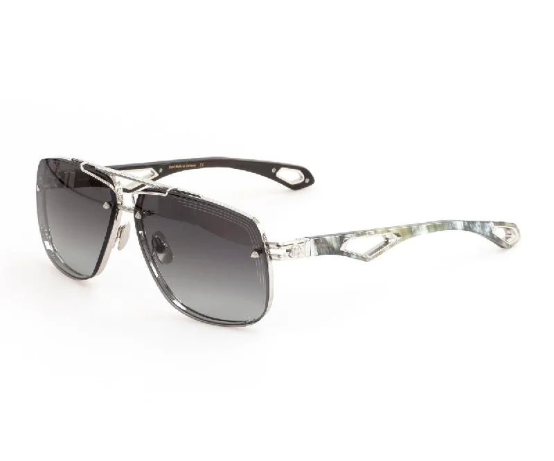 Reflective lens wayfarers-THE KING II P-HT-Z63 63