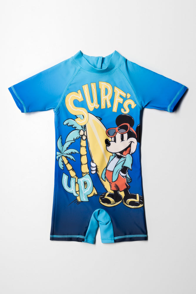 Mickey Mouse Swimsuit Teal