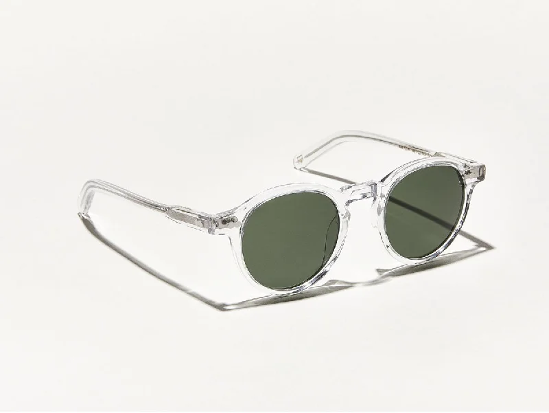 Lightweight sport sunglasses-Moscot Miltzen Crystal Clear G15