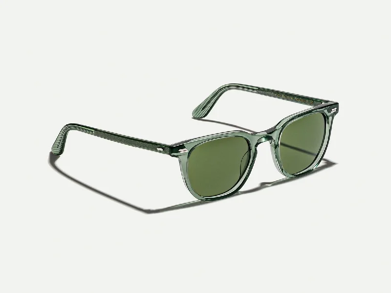 Tortoise frame cat-eye sunglasses-Moscot Tatah Pine  50