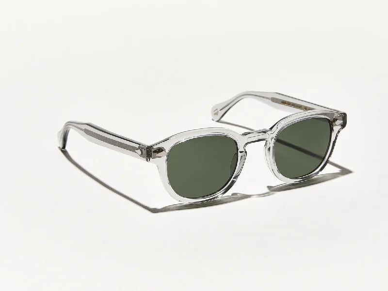 Gradient tortoise sunglasses-Moscot Lemtosh Light Grey 49 G15