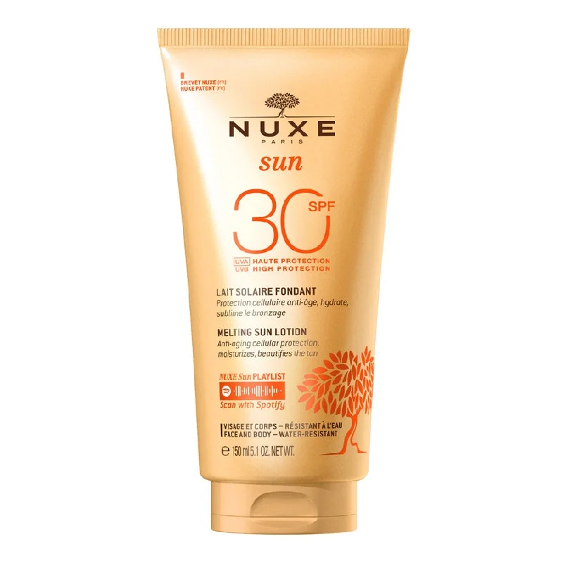 Nuxe Sun Sun Lait Delicious Lotion Face And Body Sublime Tan Spf30 Visage Et Corps 150ml (5,07fl oz)