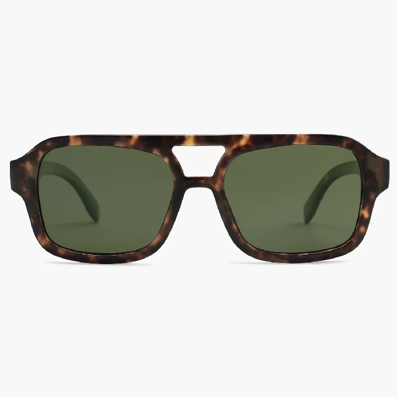 Tortoise Frame Green Lens