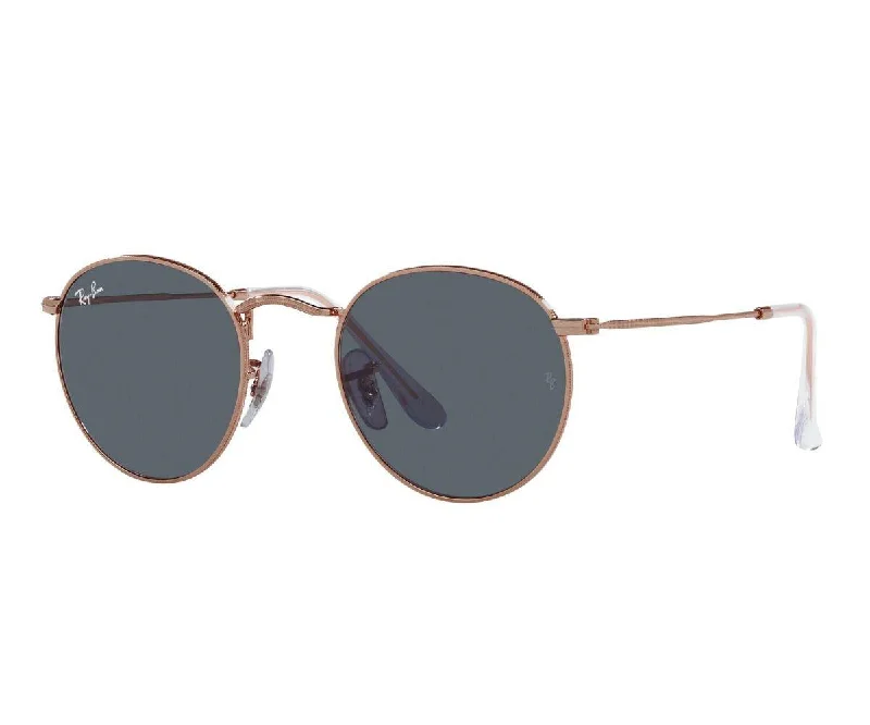 Mirrored lens sunglasses-ROUND METAL 3447 9202/R5 50