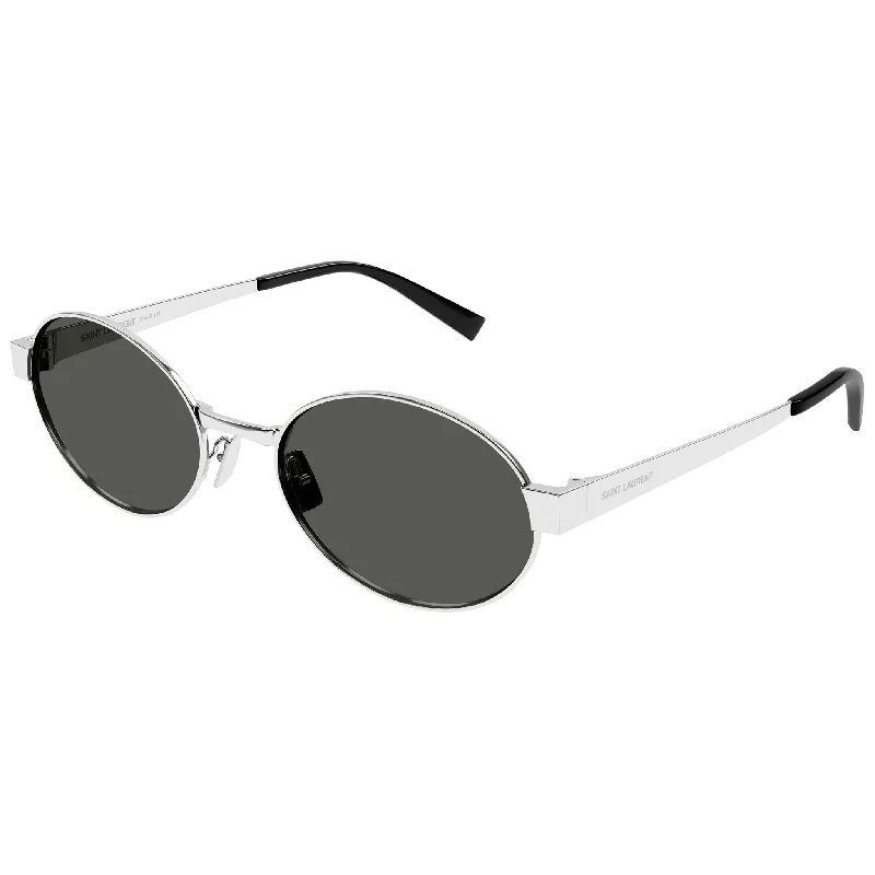 Matte red wayfarer sunglasses-Saint Laurent SL 692  002 Silver