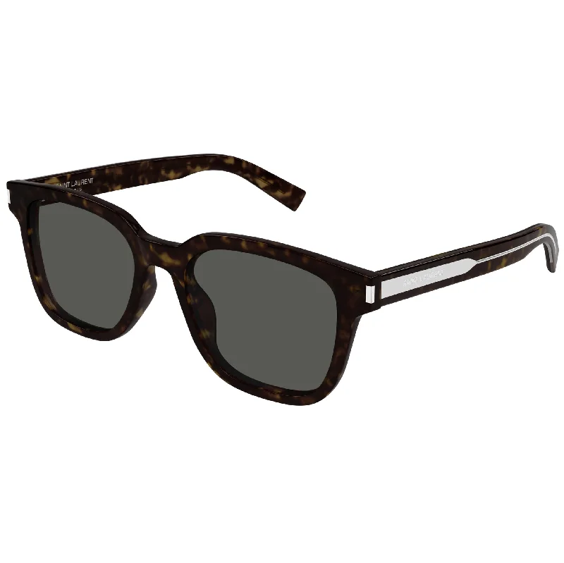 Anti-glare polarized sunglasses-Saint Laurent SL 711 002 Havana