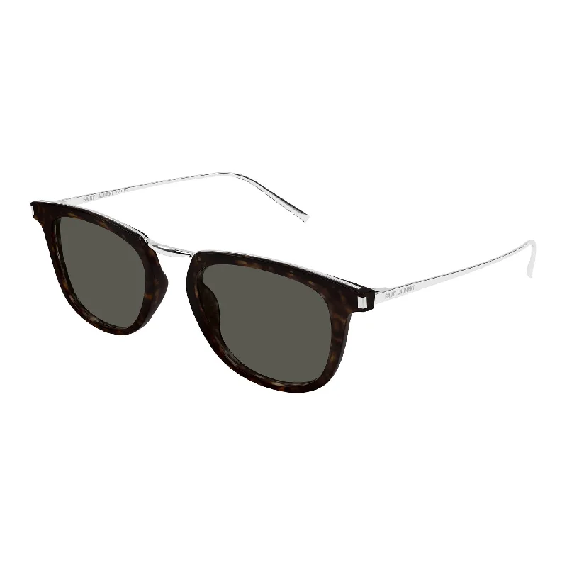 Gradient lens aviator sunglasses-Saint Laurent SL 753 002 Havana