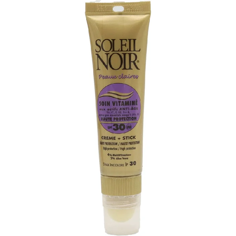 Soleil Noir No. 42 Vitamin Cream + High Protection Stick Spf30 20ml (0,76fl oz)