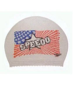 SPEEDO Flower Flag Print Latex Cap