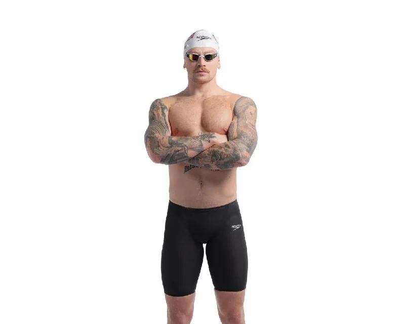 SPEEDO Men's LZR Valor 2.0 High Waist Jammer Tech Suit Swimsuit