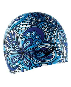 SPEEDO Retro Floral Silicone Cap