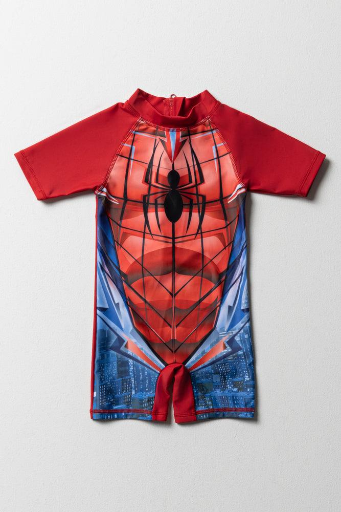 Spider-Man Swim Suit Red