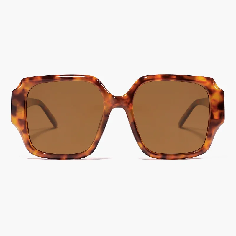 Tortoise Frame Brown Lens